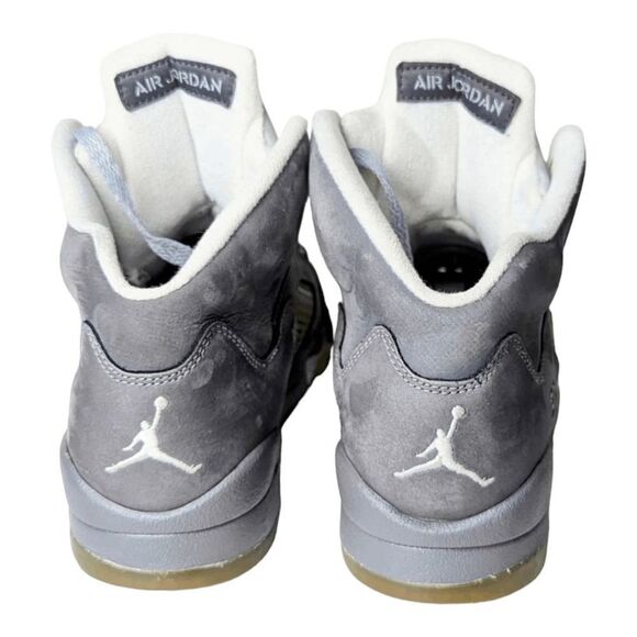 NIKE Air Jordan 5 Retro 'Wolf Grey' GS Sneakers Size 5.5Y - Picture 5 of 9